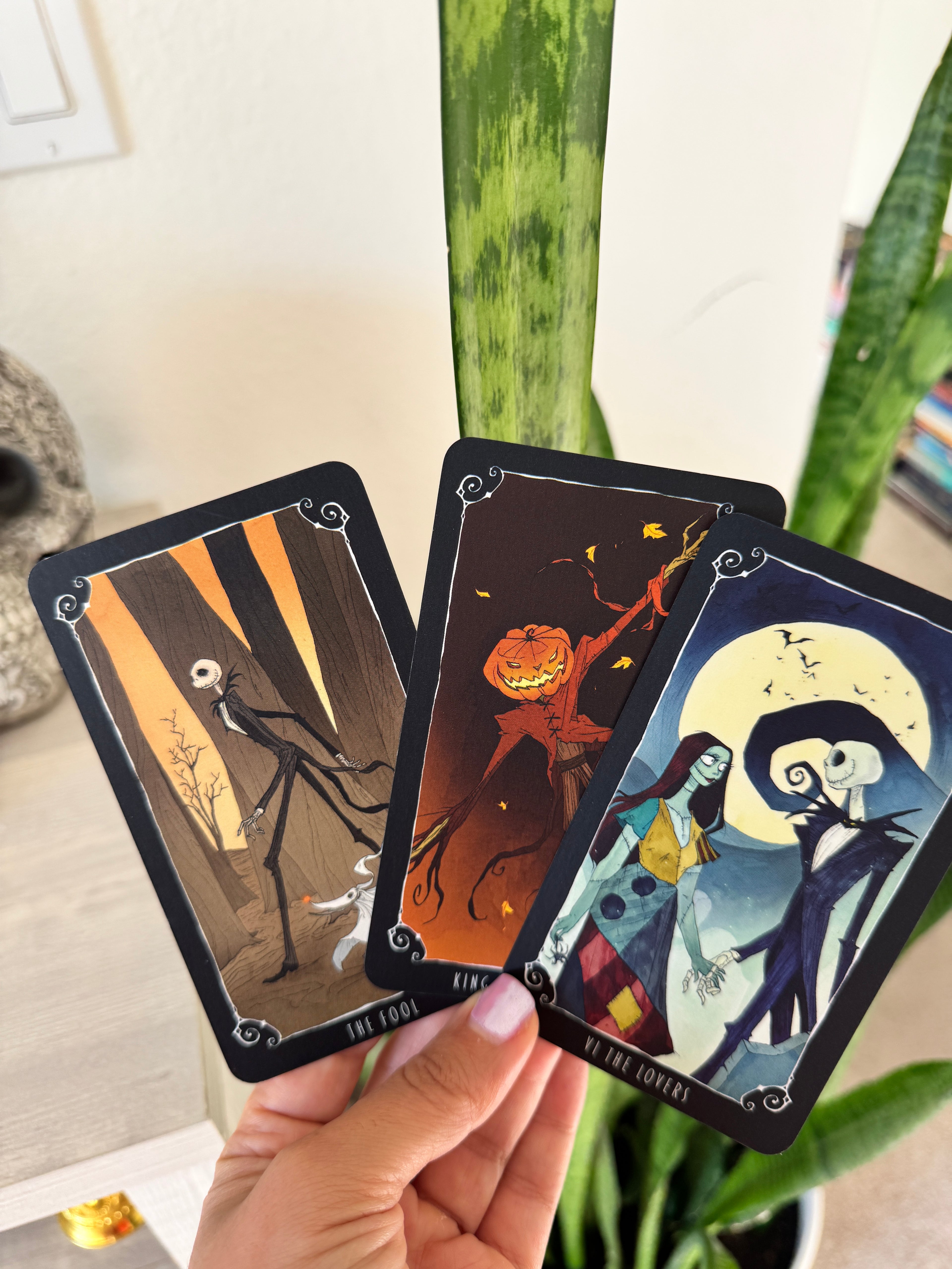 The Nightmare Before Christmas Tarot Deck
